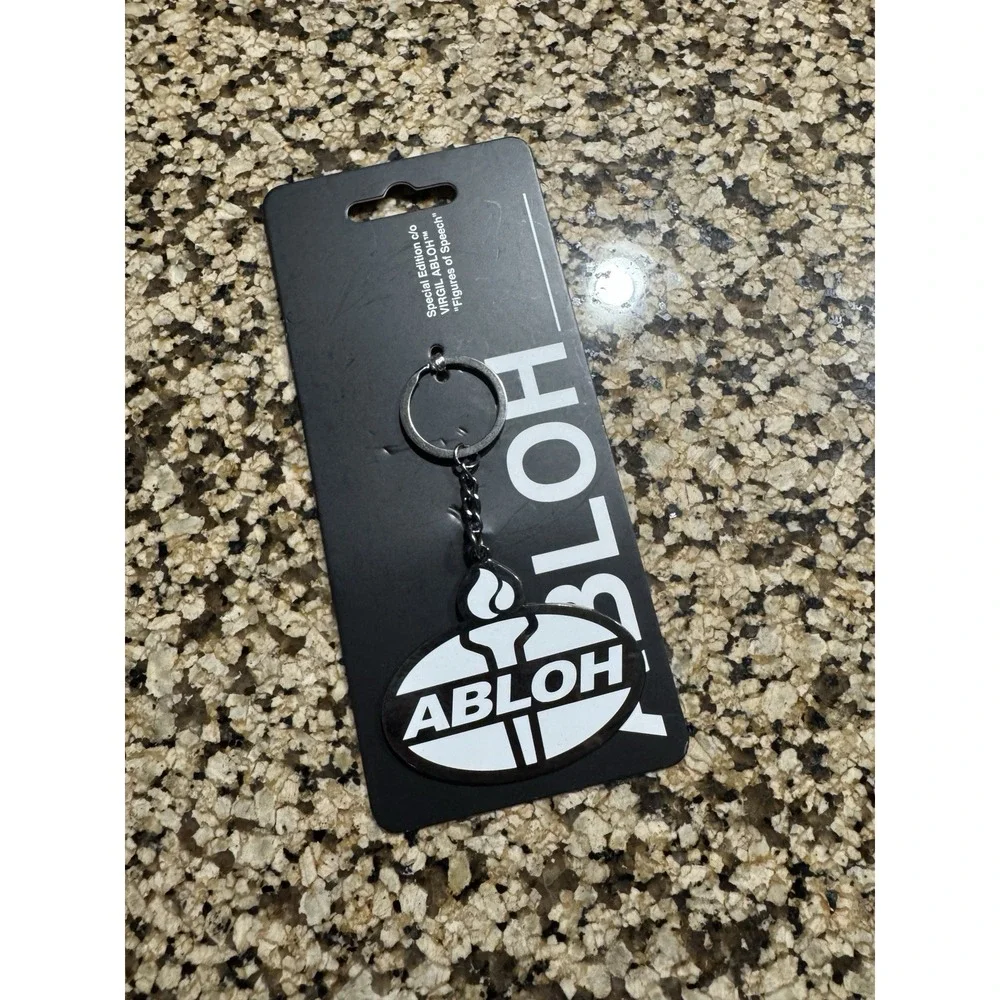 Virgil Abloh Brooklyn Museum Figures of Speech Torch Keychain Off-White ✅❤️ NEW
